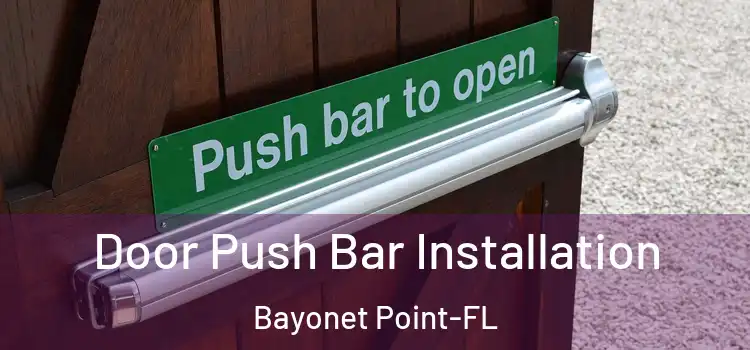  Door Push Bar Installation Bayonet Point-FL